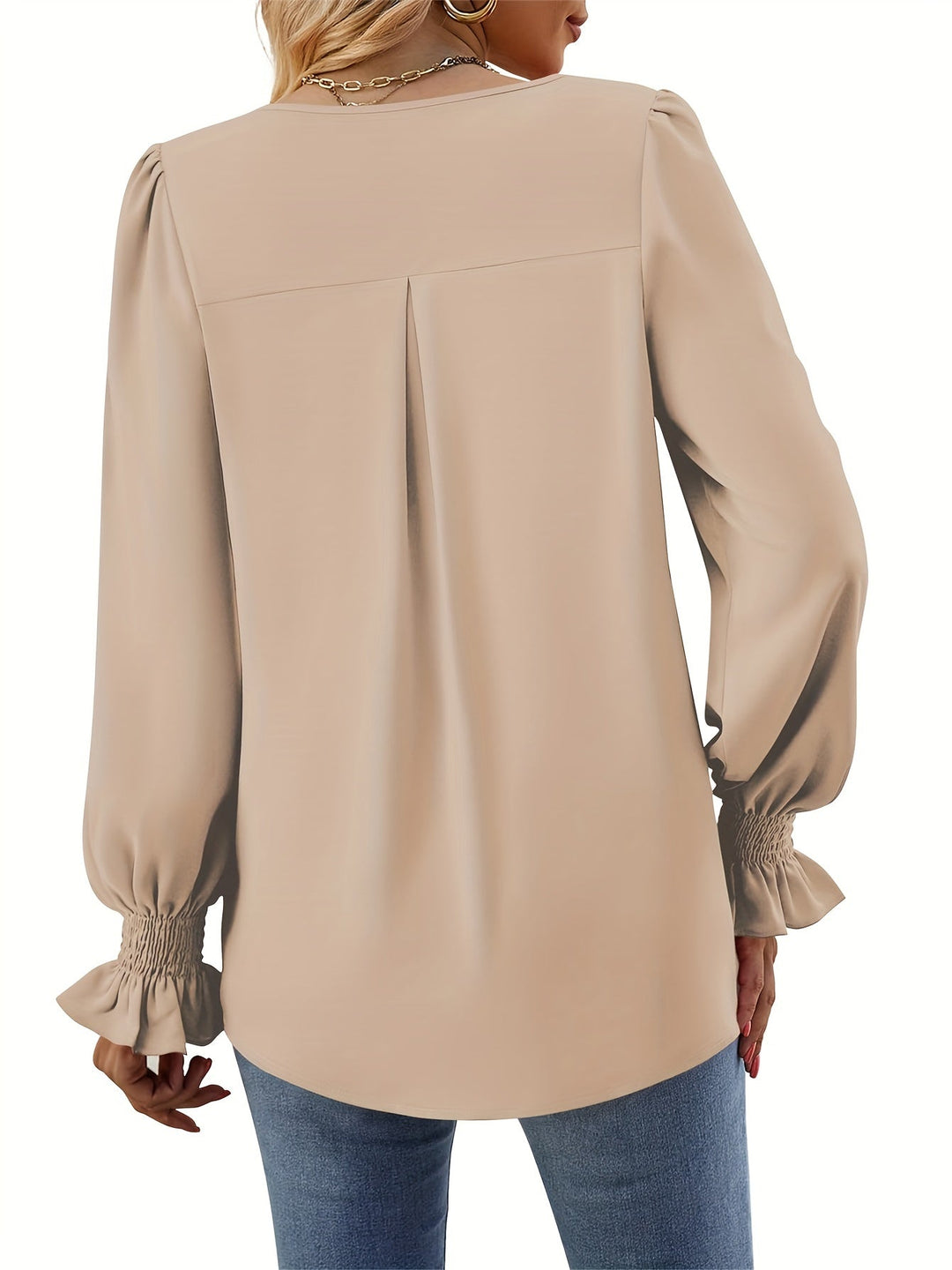 Mila | Graceful V-Neck Blouse