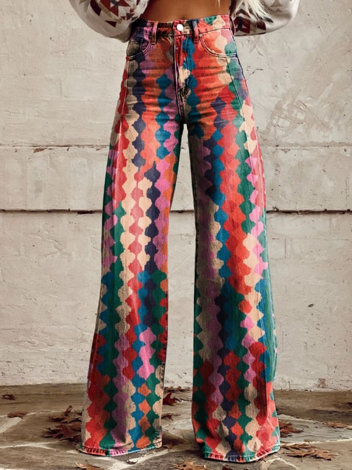 Bohemian Escape | Vintage Flared Pants