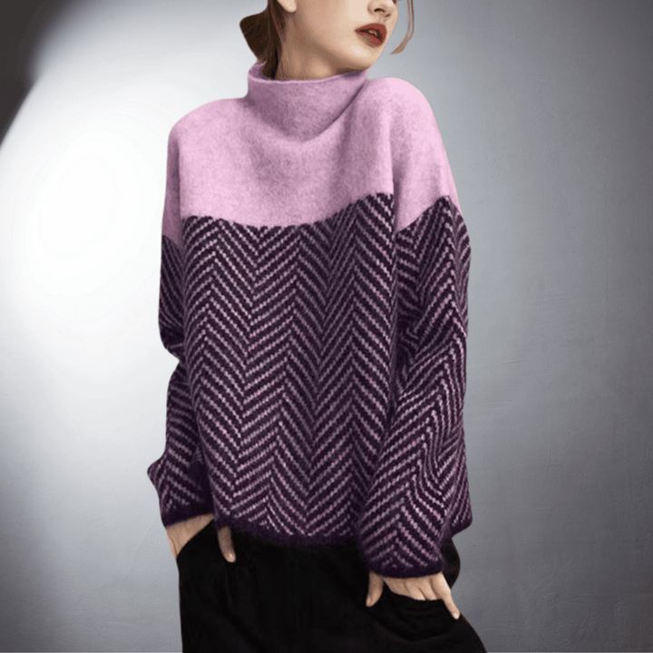 Suzy | Sustainable cotton turtleneck sweater