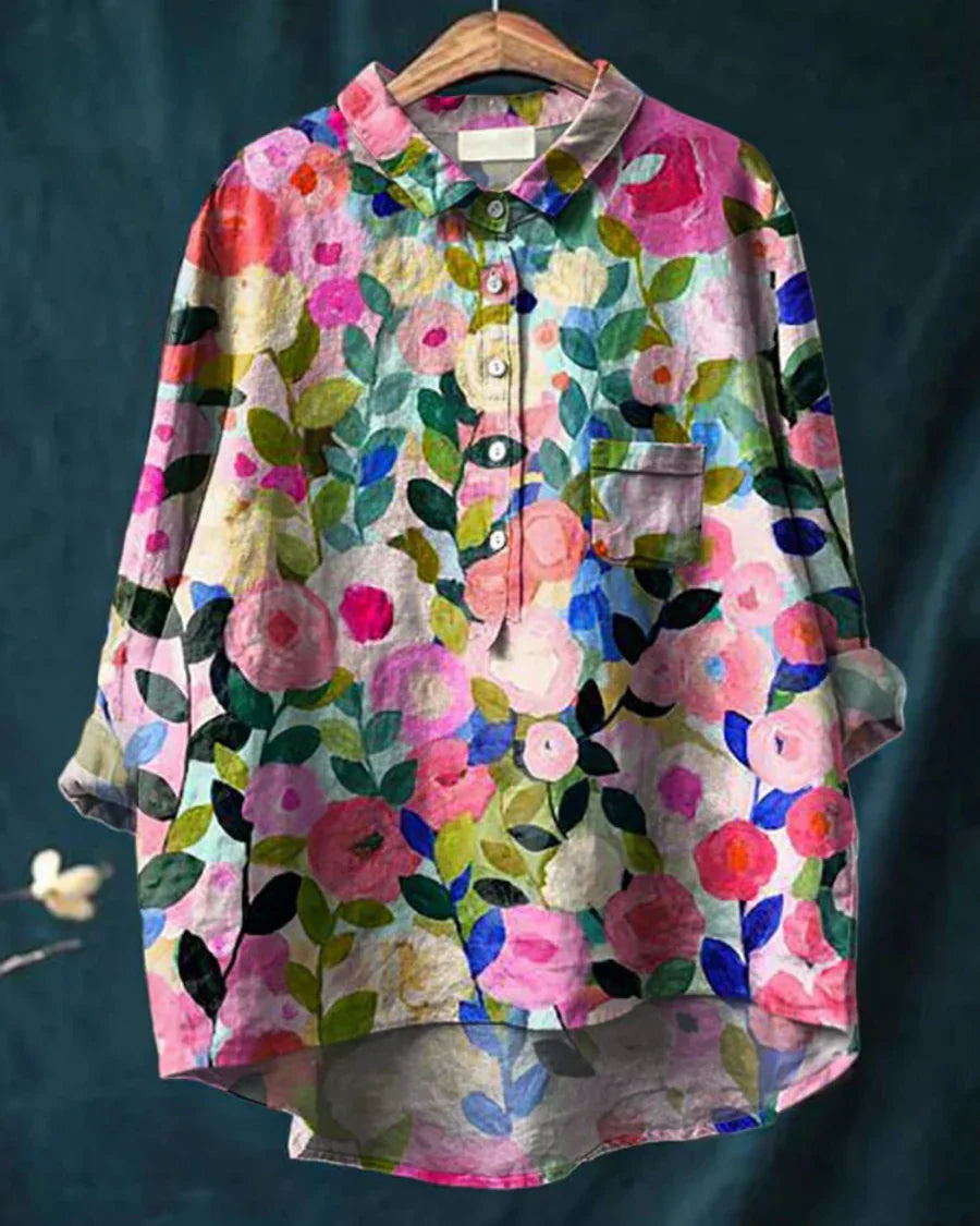 Joyce | Floral Print Blouse