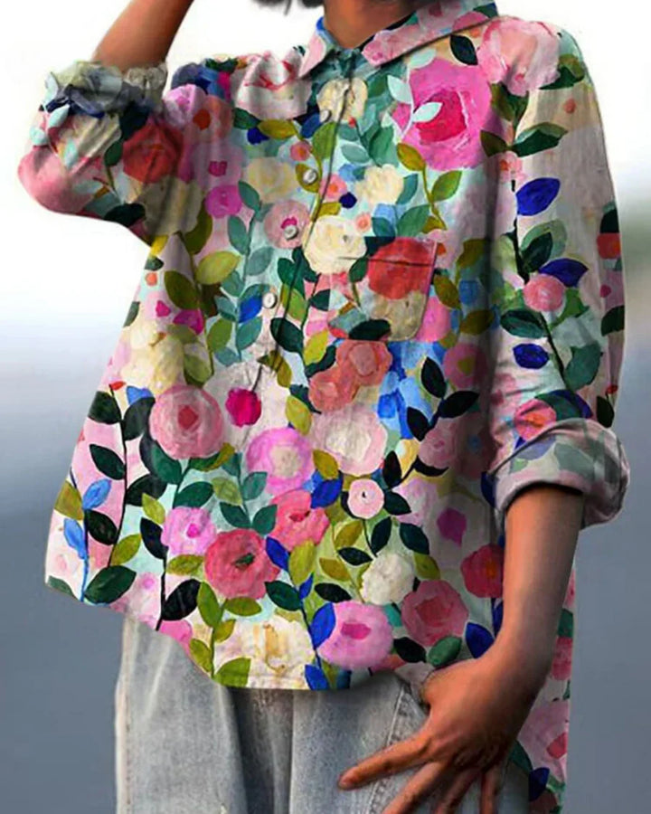 Joyce | Floral Print Blouse