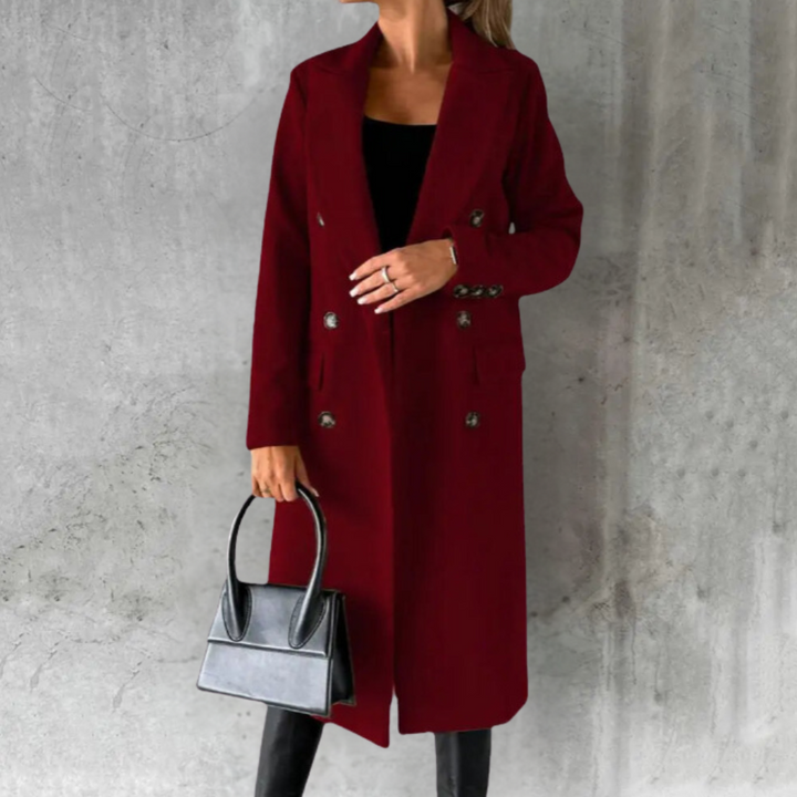 Bernadette | Elegant Wool Trenchcoat