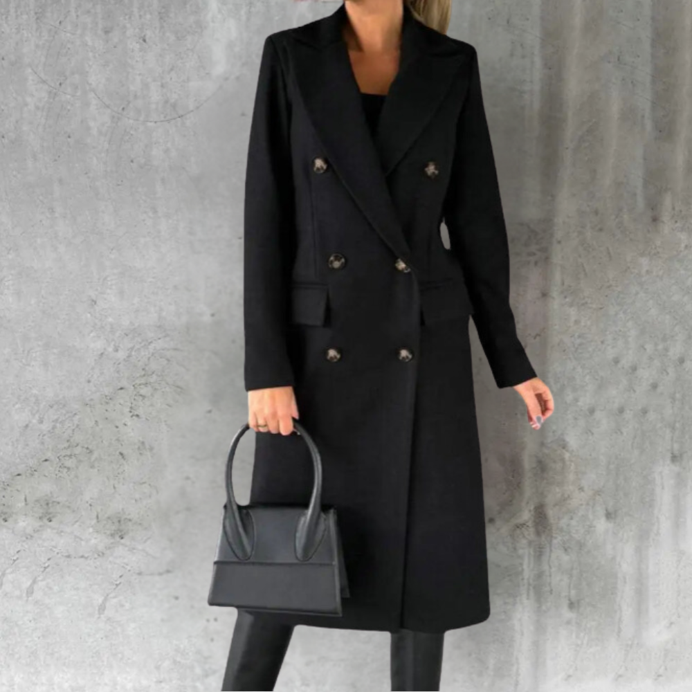 Bernadette | Elegant Wool Trenchcoat