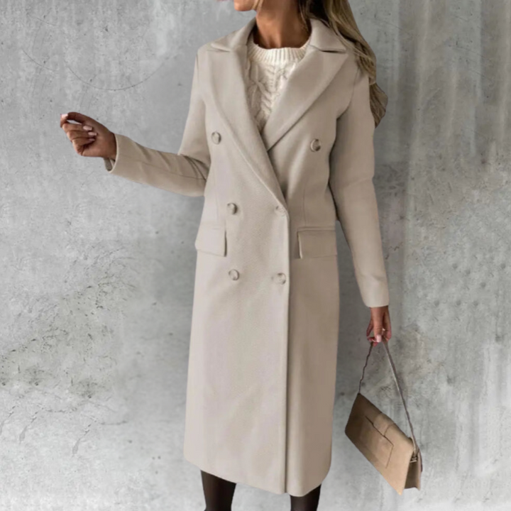 Bernadette | Elegant Wool Trenchcoat