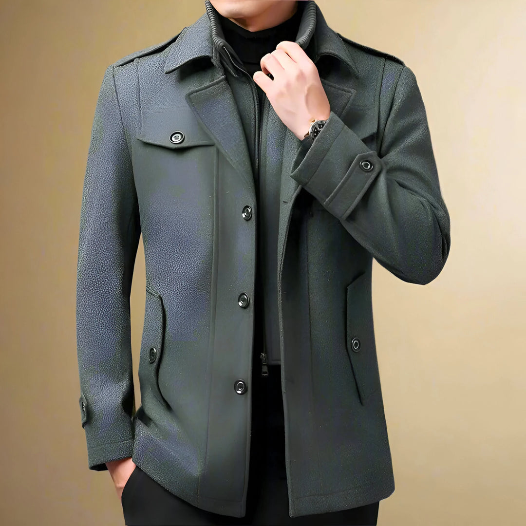 Rob | Elegant Wool Coat