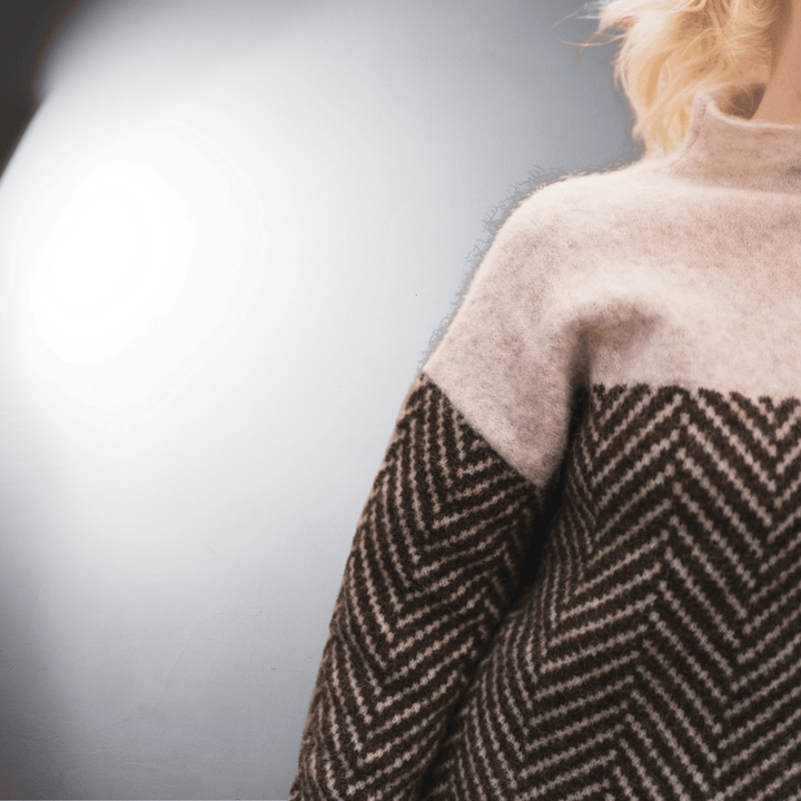 Suzy | Sustainable cotton turtleneck sweater