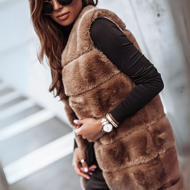 Noemie | Stylish Sleeveless Winter Jacket with Warm Lining