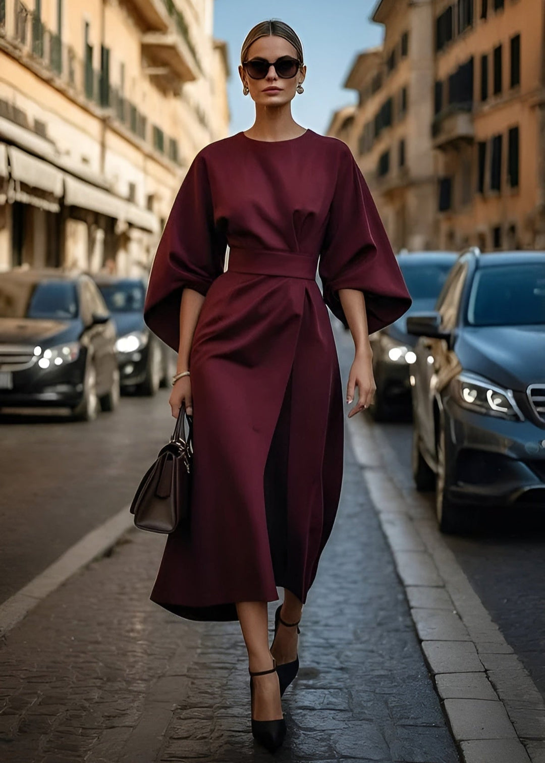 Megan | The Most Elegant Dress with Sleeves