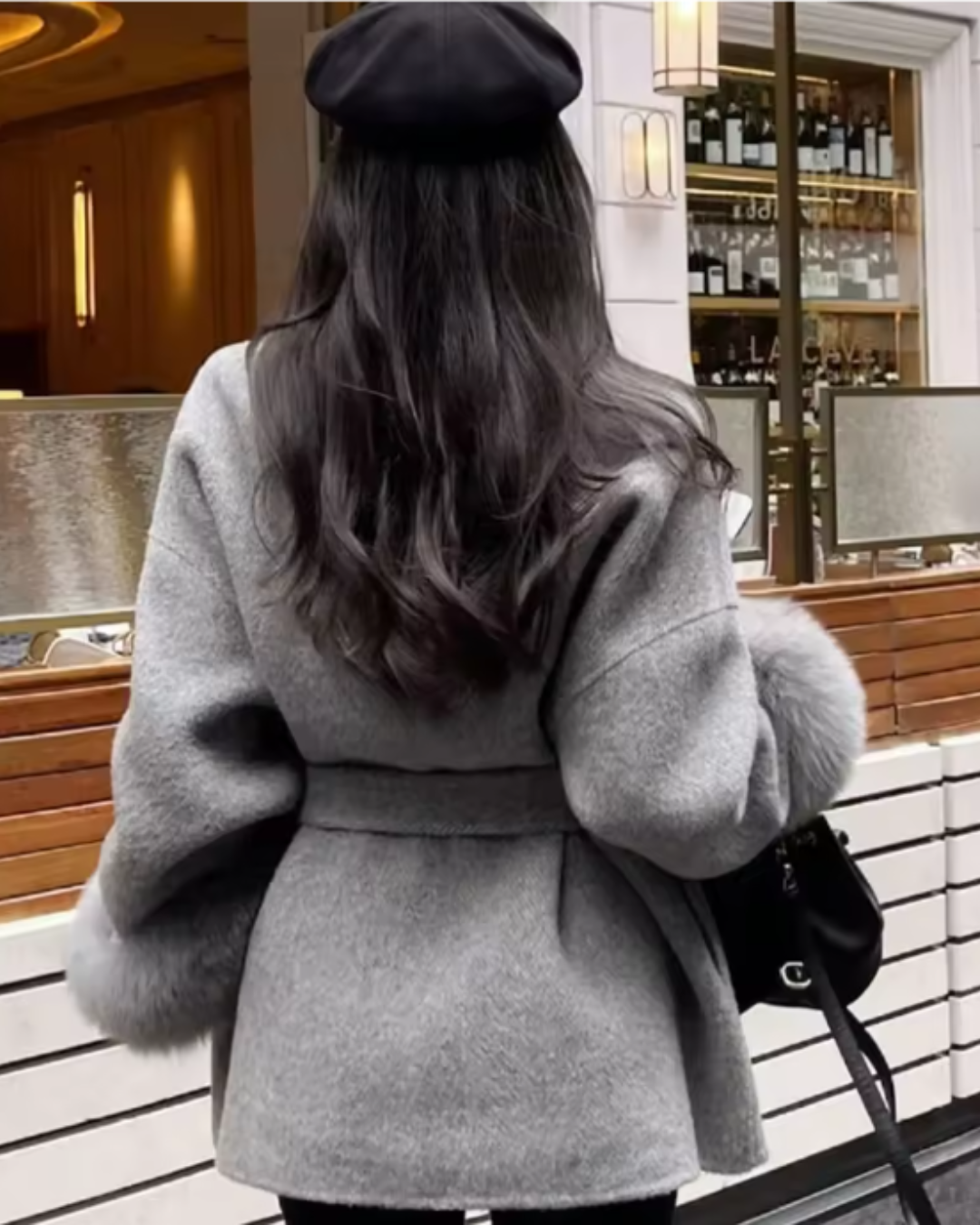 Adina | Luxury faux fur coat