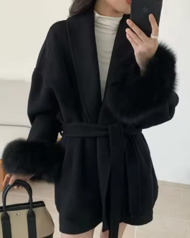 Adina | Luxury faux fur coat