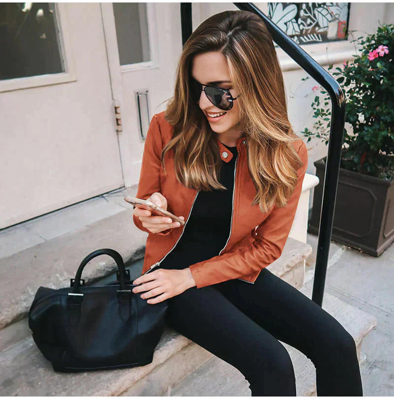 Sofia | Italian Leather Jacket