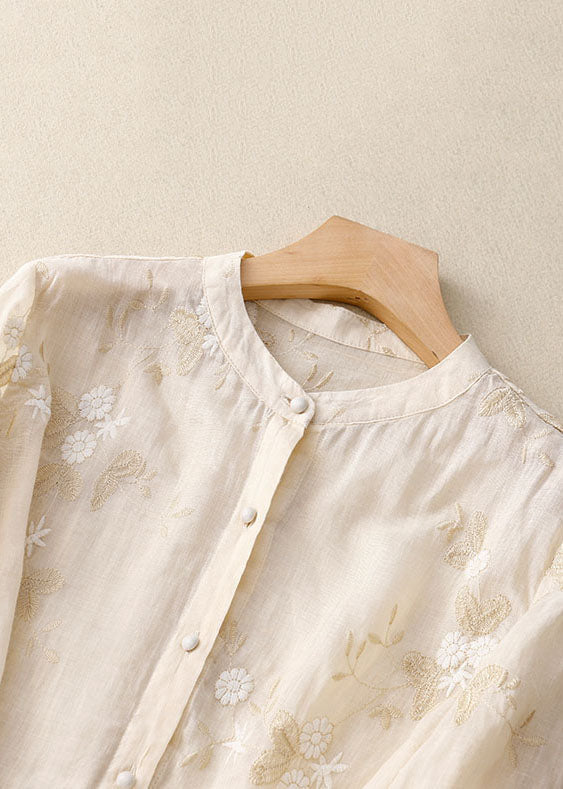 Gloria | Floral Blouse In Lightweight Fabric