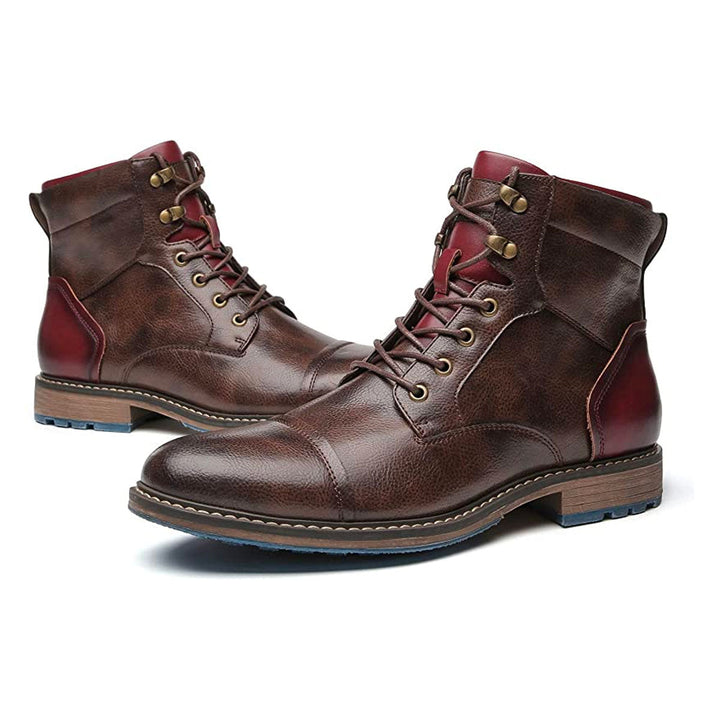 Aaron | Handmade premium leather Oxford boots