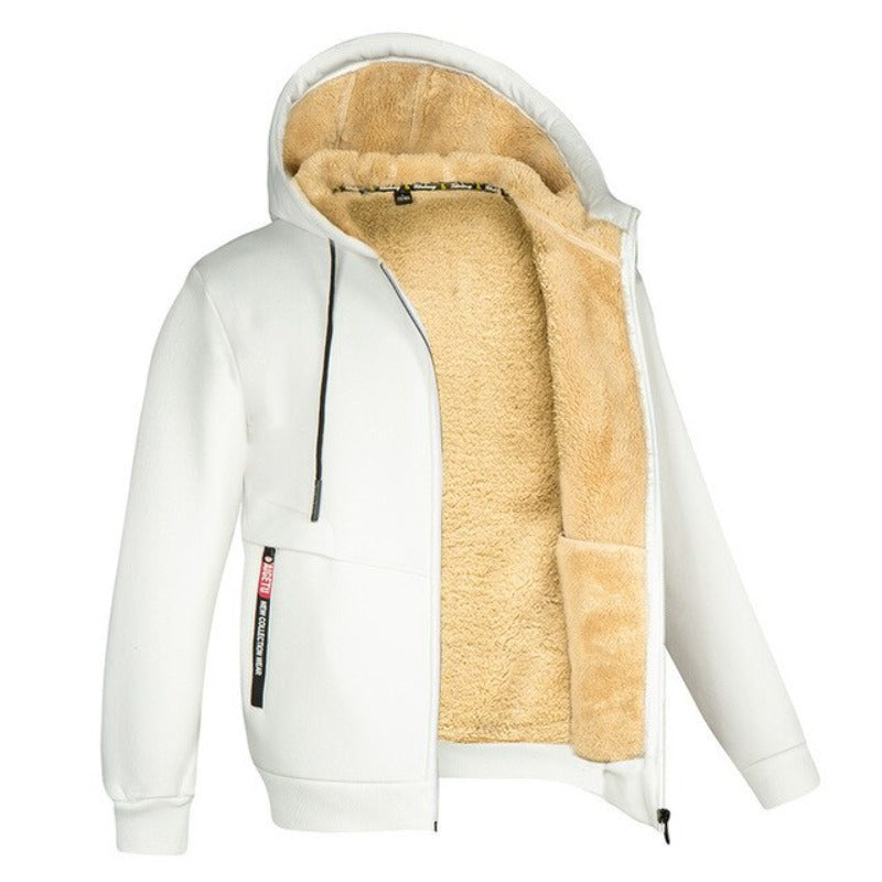 Nathan | Comfortable Furry Padded Jacket