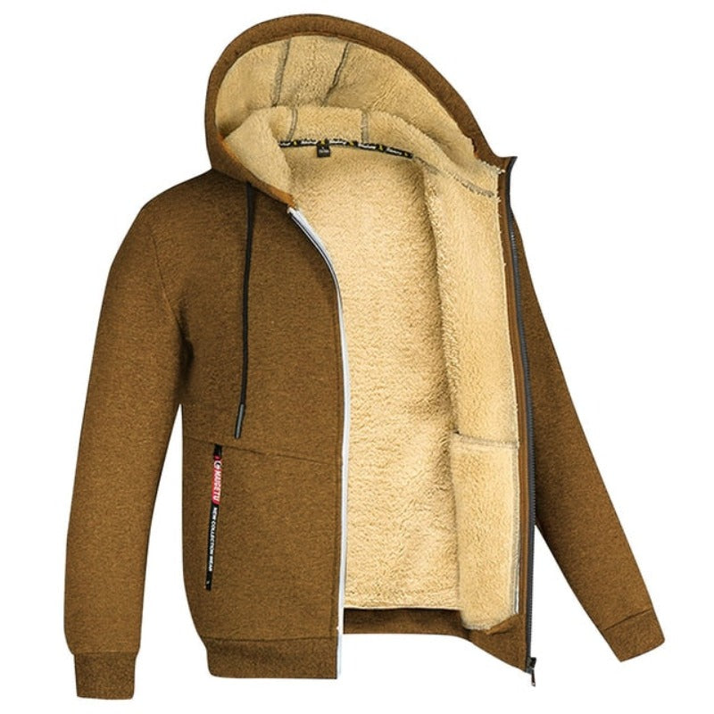 Nathan | Comfortable Furry Padded Jacket