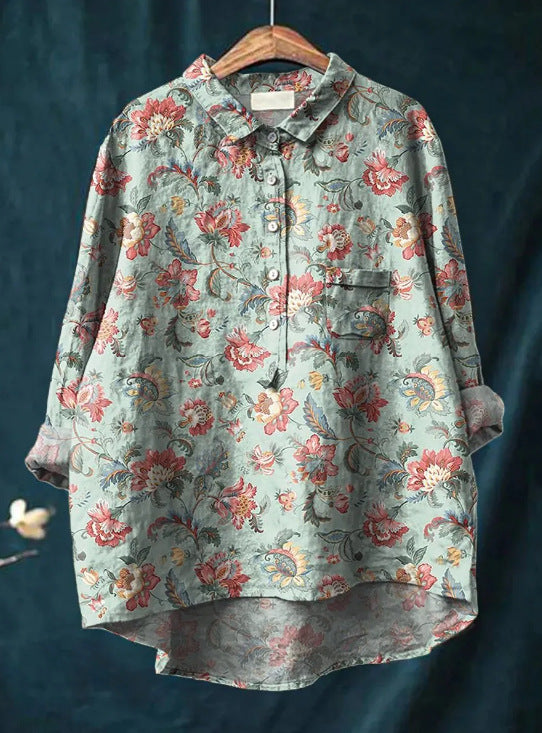 Jeanette | Elegant French Vintage Blouse