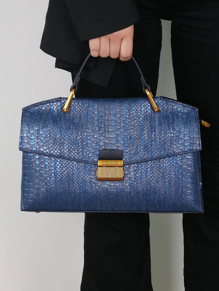 Pamela | Snake-Print Bag