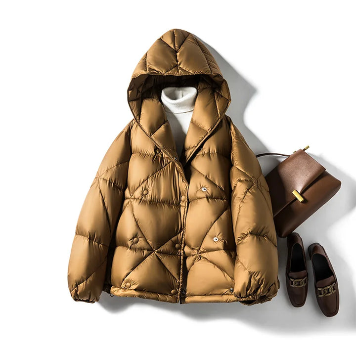 Milana | Double-Breasted Puffer Jacket