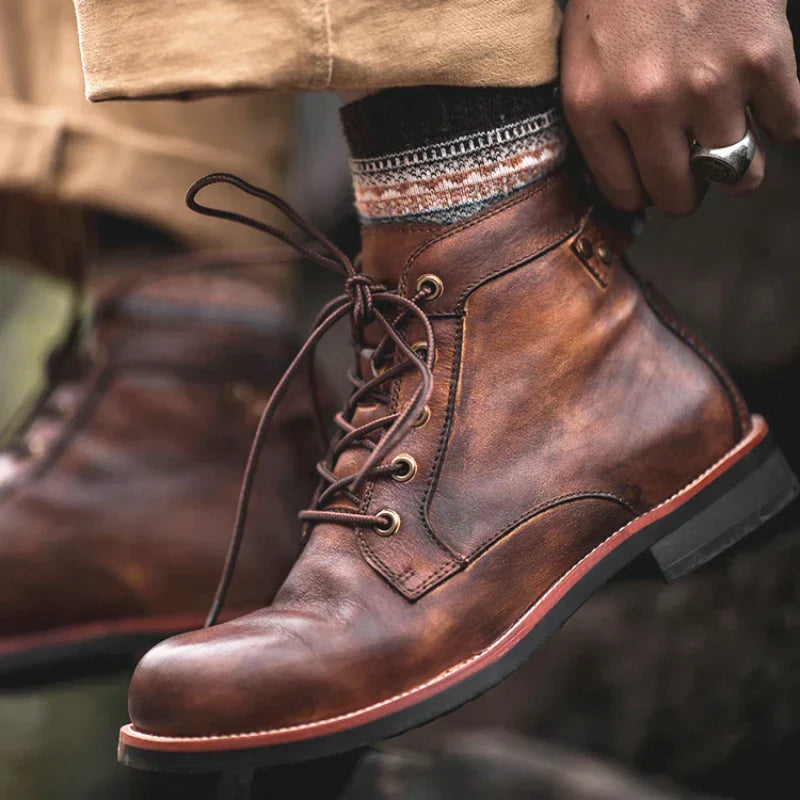 David | Men's boots with a high shaft