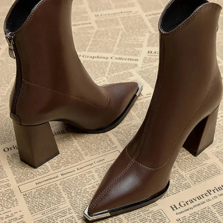 Paris | Chrome Tip Chelsea Boot