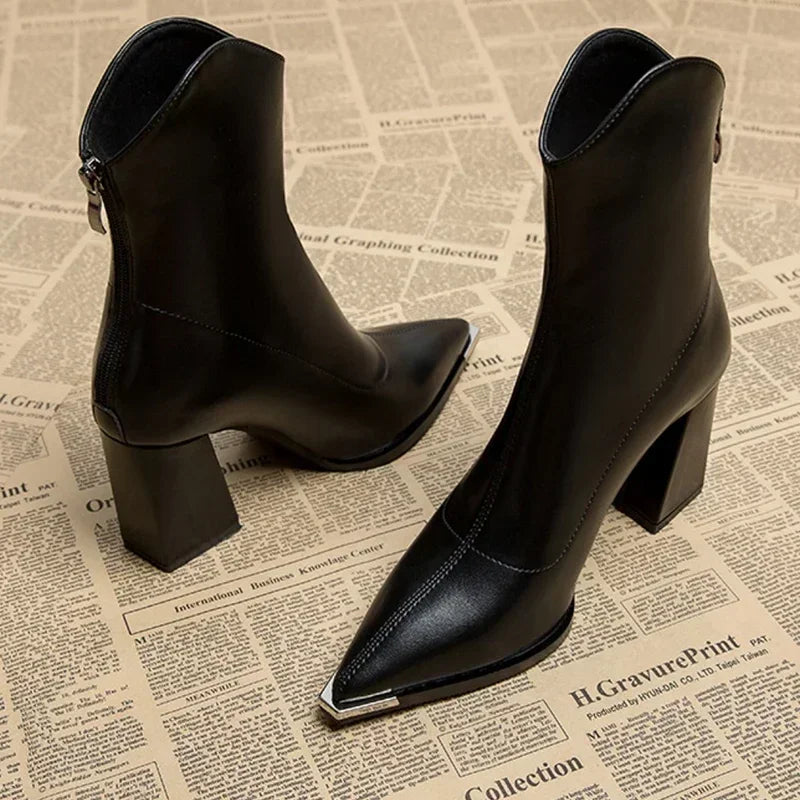 Paris | Chrome Tip Chelsea Boot