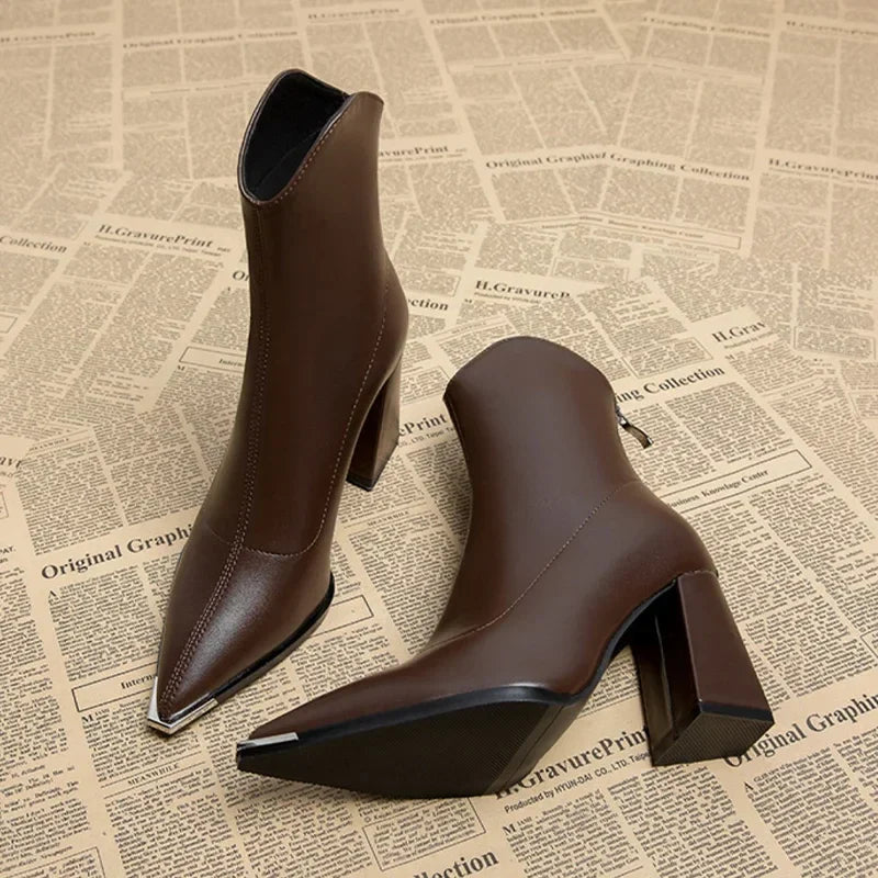 Paris | Chrome Tip Chelsea Boot