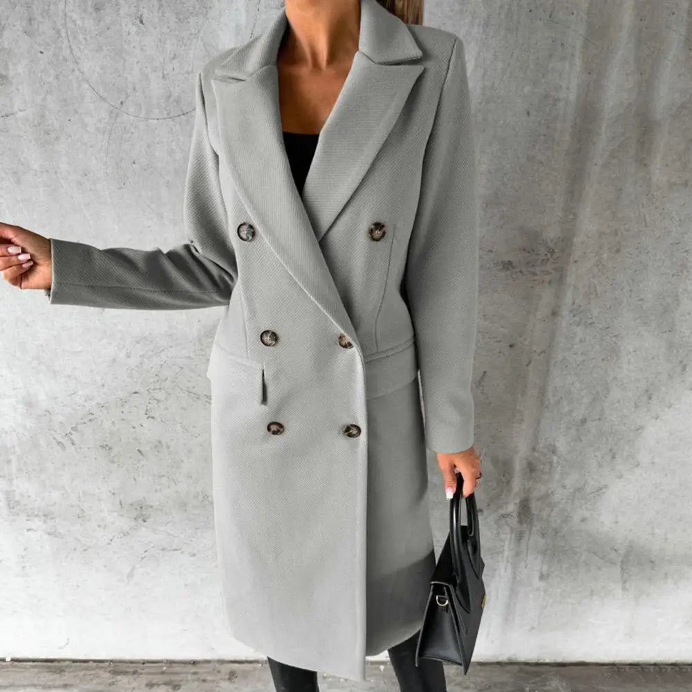 Bernadette | Elegant Wool Trenchcoat