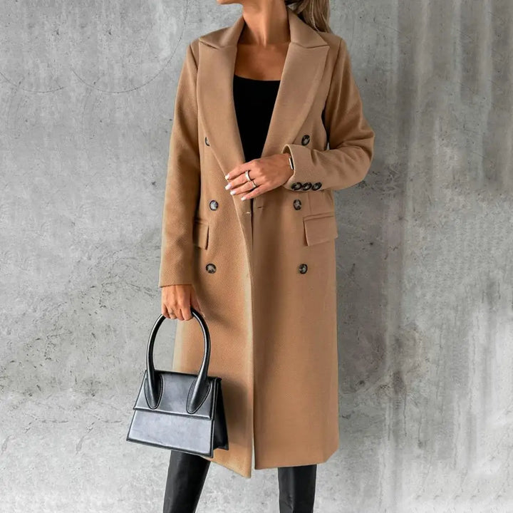 Bernadette | Elegant Wool Trenchcoat