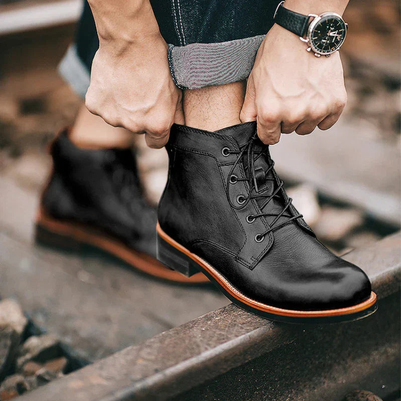 David | Men's boots with a high shaft