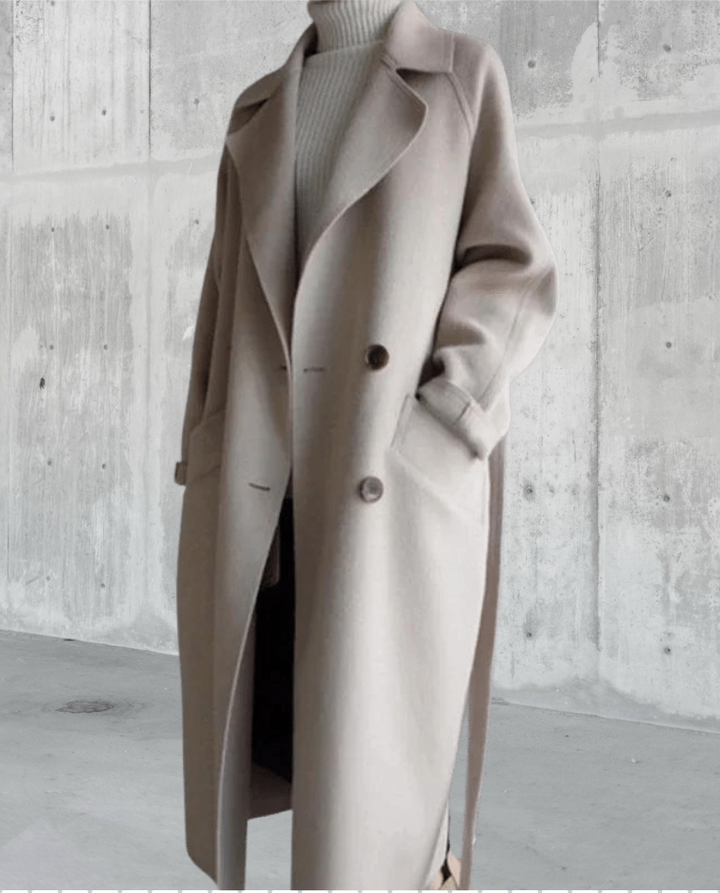 Samantha | Longline Wool Coat