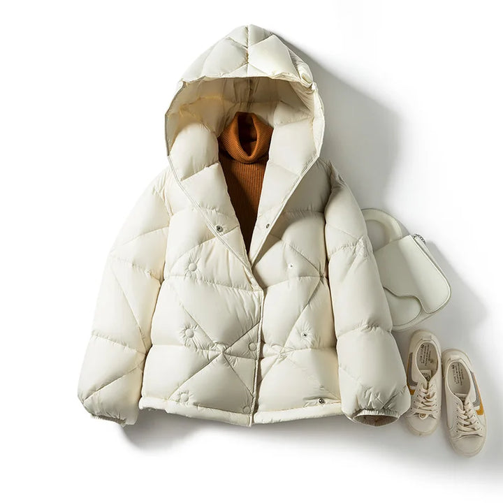 Milana | Double-Breasted Puffer Jacket