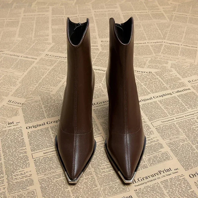 Paris | Chrome Tip Chelsea Boot