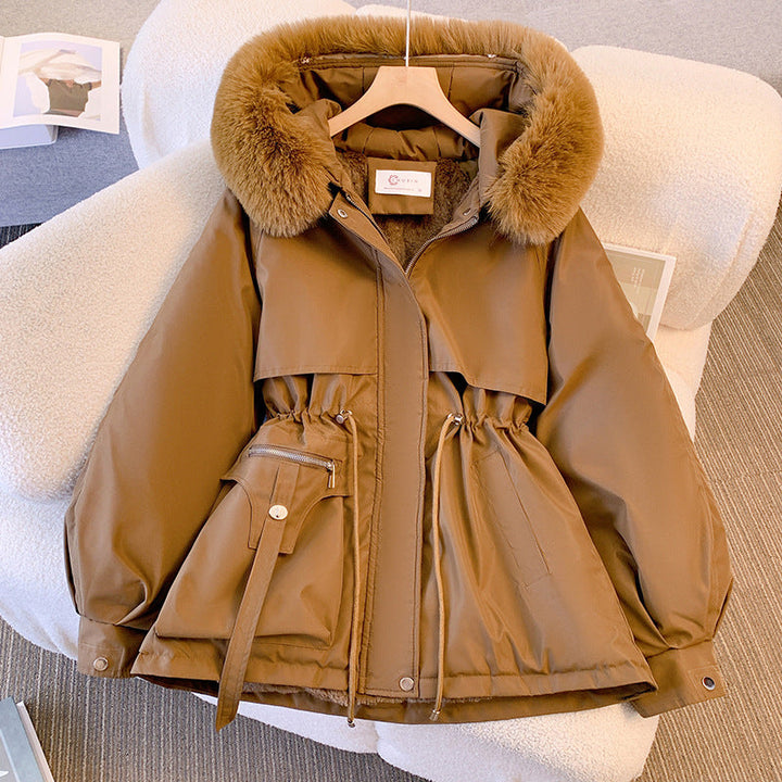 Nini | Elegant Winter Coat with Fur