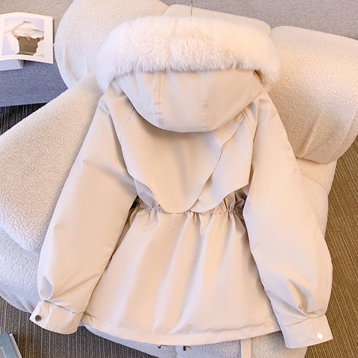 Nini | Elegant Winter Coat with Fur