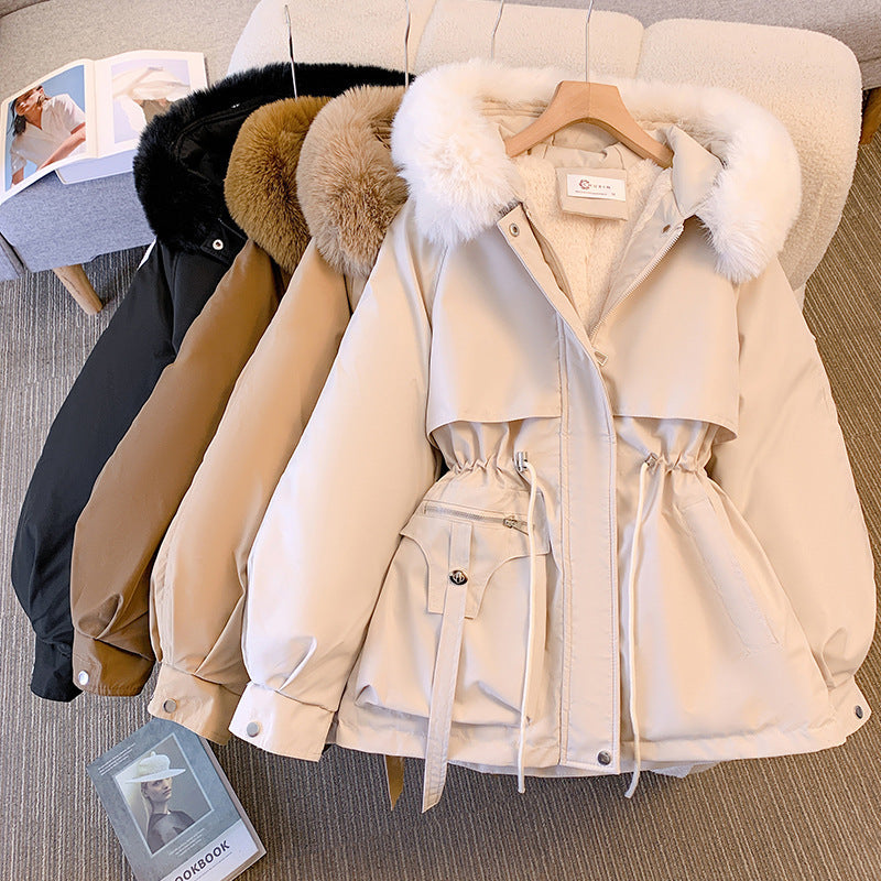 Nini | Elegant Winter Coat with Fur