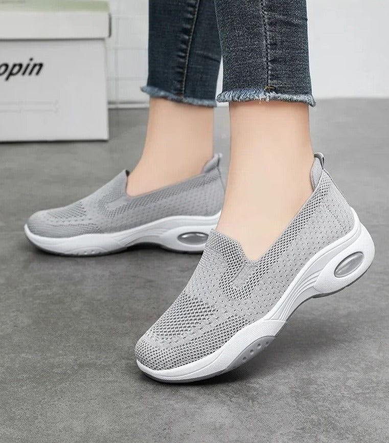 Irene | Comfortable Breathable knitted slip-on sneakers