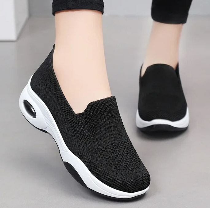 Irene | Comfortable Breathable knitted slip-on sneakers