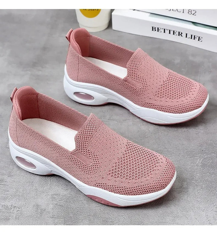 Irene | Comfortable Breathable knitted slip-on sneakers