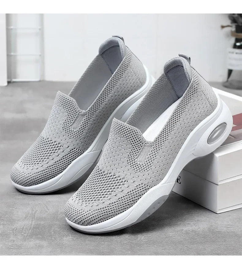 Irene | Comfortable Breathable knitted slip-on sneakers