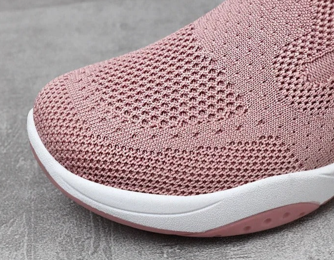 Irene | Comfortable Breathable knitted slip-on sneakers