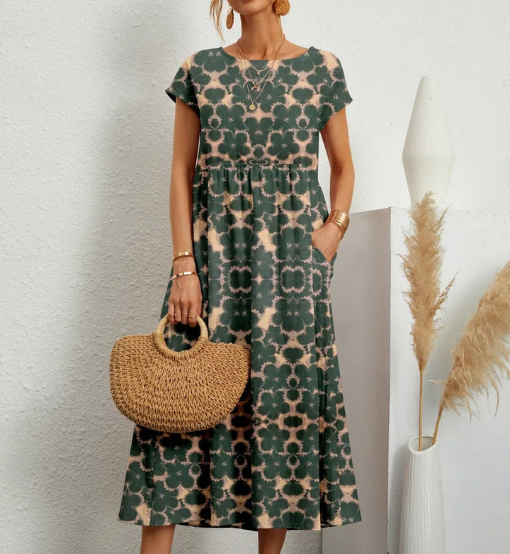 Jeanne | Elegant Floral Dress