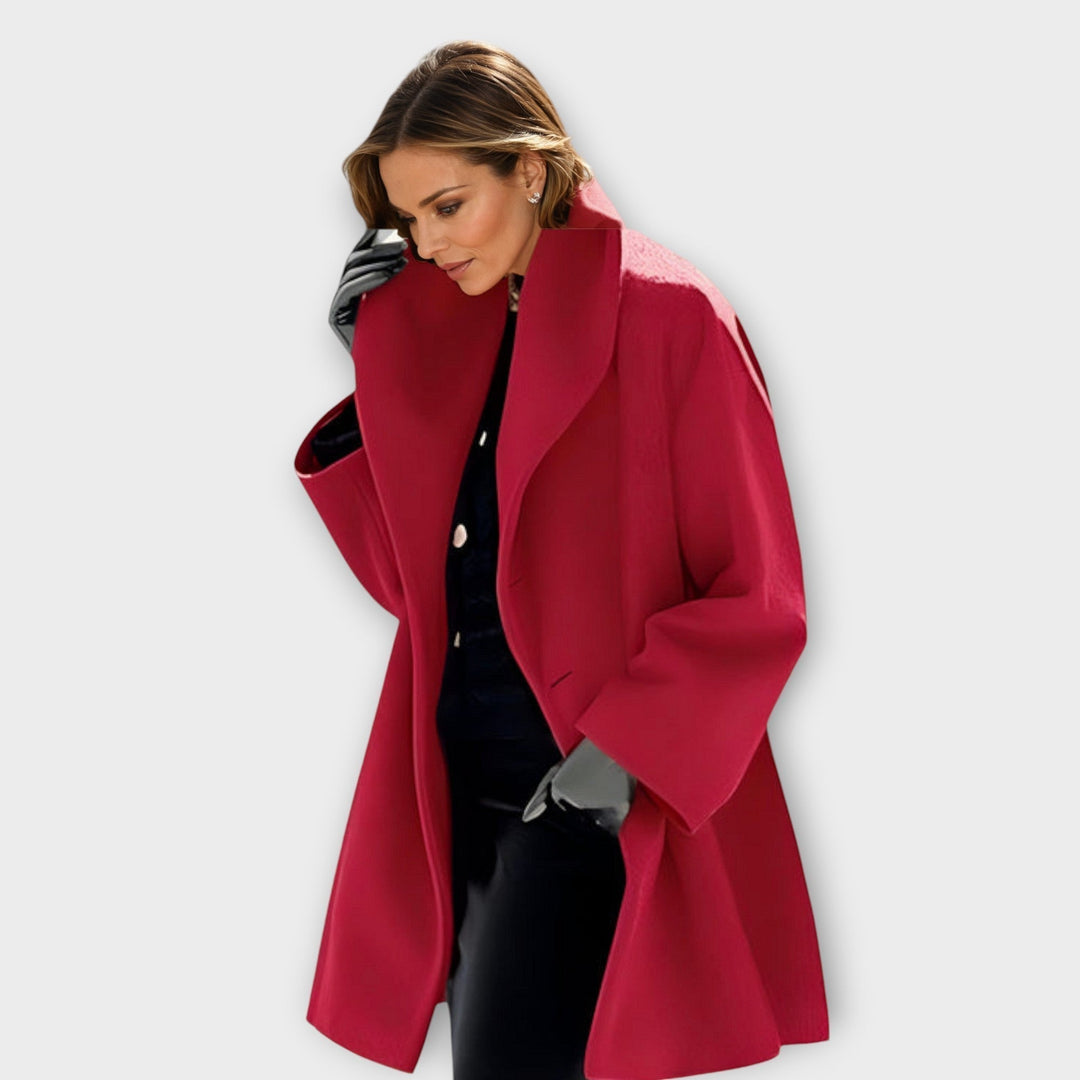 Isabelle | Classic High Neck Coat