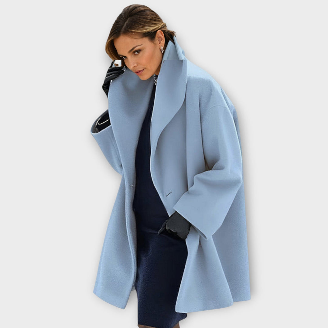 Isabelle | Classic High Neck Coat