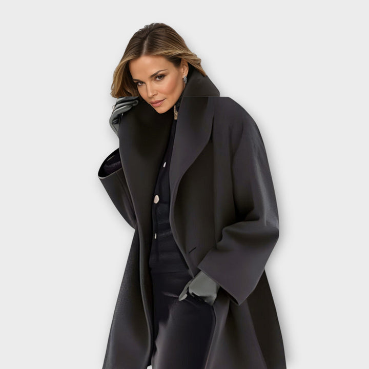 Isabelle | Classic High Neck Coat