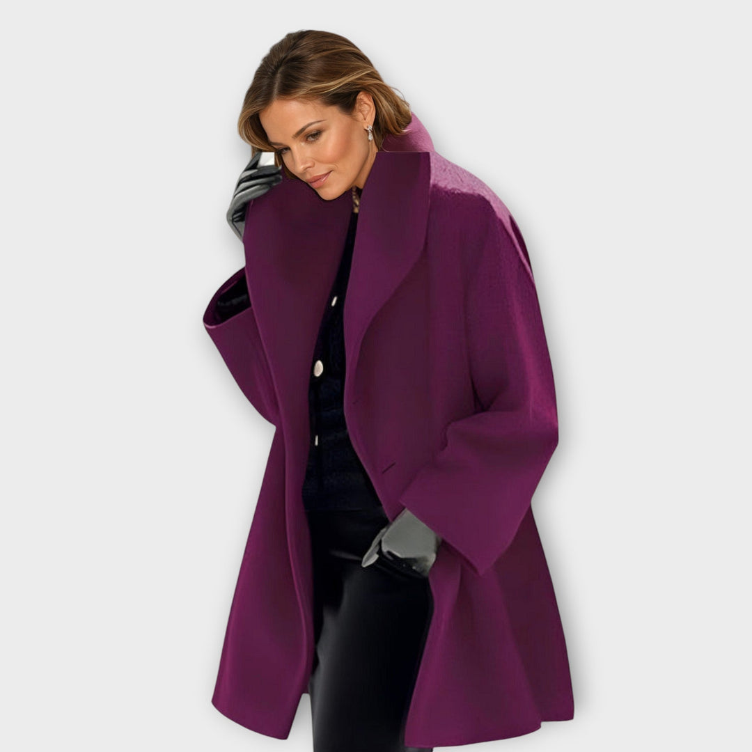 Isabelle | Classic High Neck Coat