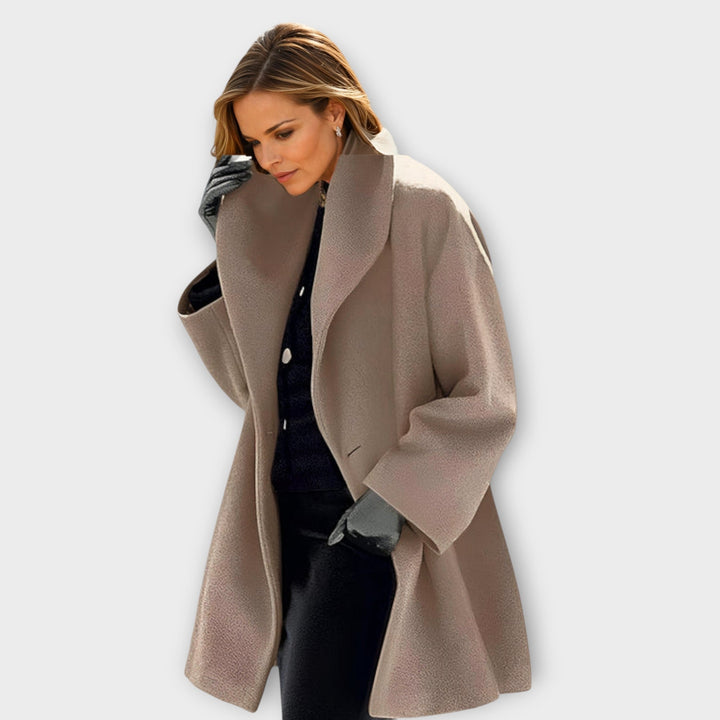 Isabelle | Classic High Neck Coat