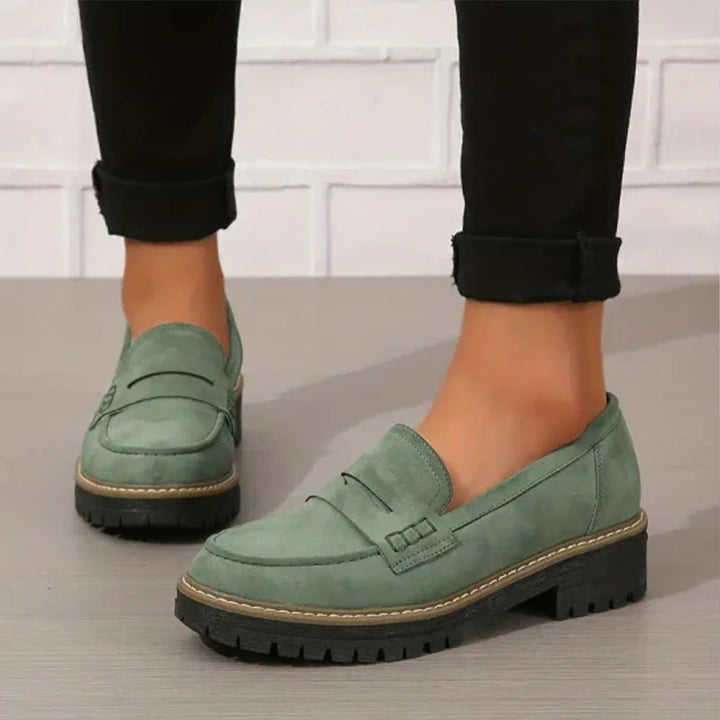 Mirella | Orthopedic chunky loafers for women with a platform