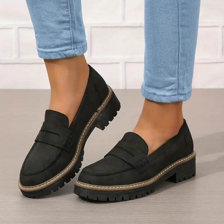 Mirella | Orthopedic chunky loafers for women with a platform