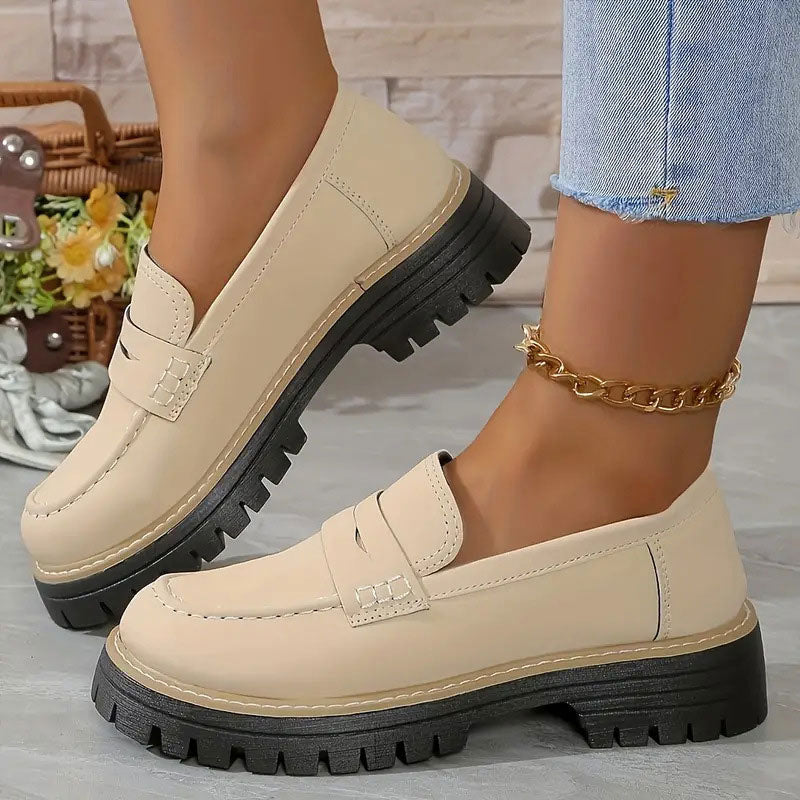 Mirella | Orthopedic chunky loafers for women with a platform